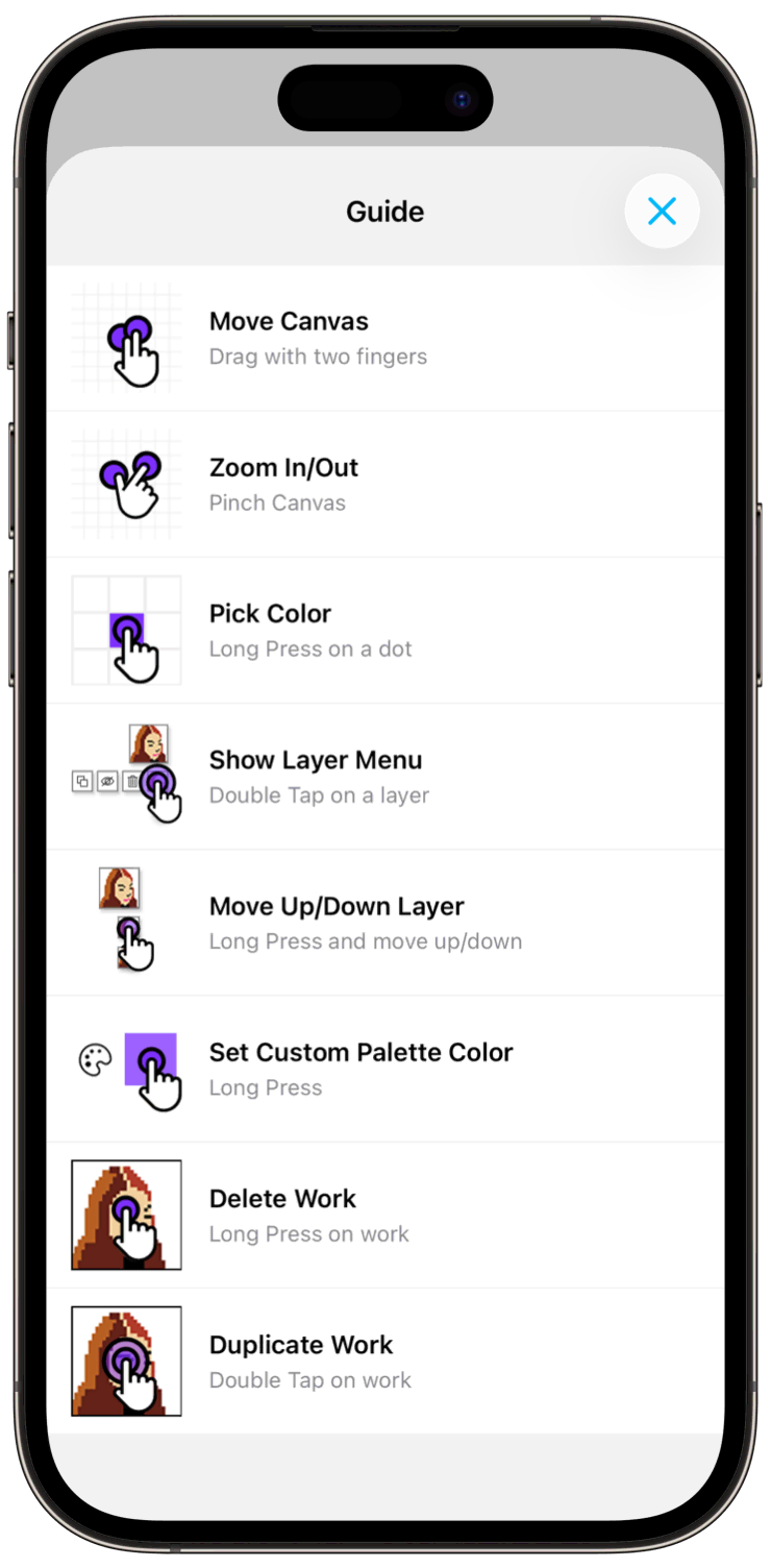 Dots — guides